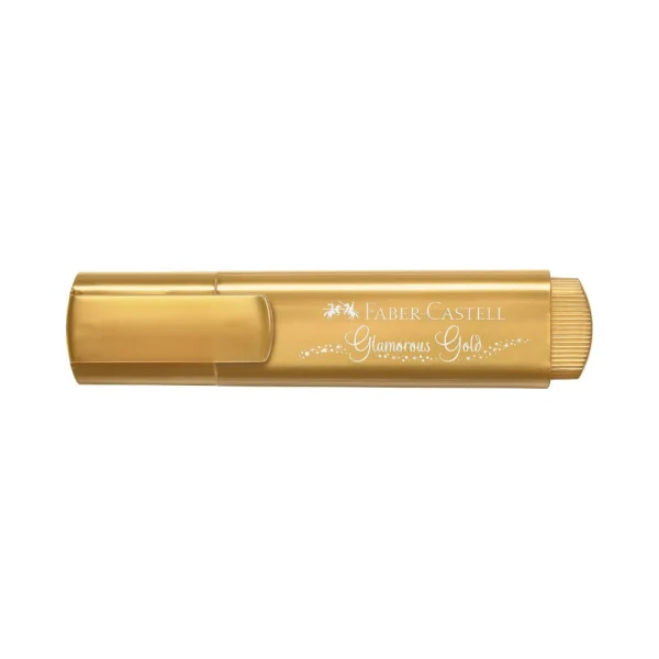 Faber-Castell Textliner Μαρκαδόρος Υπογράμμισης Μεταλλικό Glamorous Gold