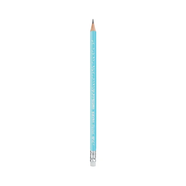 Maped Black΄Peps Μολύβι με Γόμα Pastel Γαλάζιο - Image 2