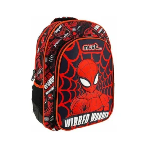 Must Σχολική Τσάντα Δημοτικού Πλάτης Spiderman Webbed Wonder 3 Θήκες - 500990