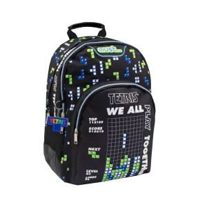 Must Σχολική Τσάντα Δημοτικού Πλάτης Tetris Top Score Glow In The Dark 3 Θήκες -504049
