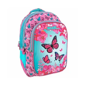 Must Τσάντα Πλάτης 32x18x43cm 3 Θήκες BUTTERFLY - 584500