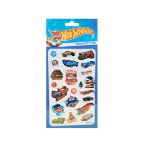 Hot Wheels Αυτοκόλλητα Puffy Χριστούγεννα! 22 Τεμάχια - HP.ST.P.0083