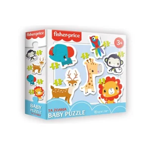 Fisher Price Παζλ Για Μωρά Τα Ζωάκια - HP.BDG.0002