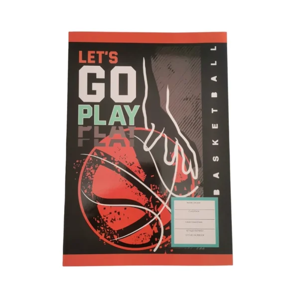 Must Let's Go Play Basketball Τετράδιο 17x25cm 40 Φύλλα - 584845