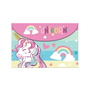 Must Φάκελος Με Κουμπί Α4 Unicorn