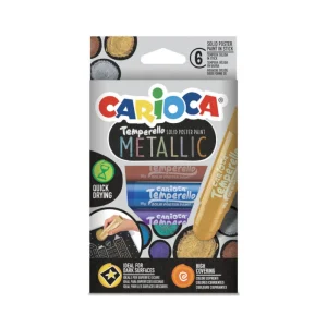 Carioca Temperello Metallic Σε Στικ 6 Τεμάχια - 42674