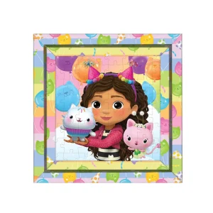 Luna Παζλ 64 Τεμ Με Κορνίζα Gabby's Dollhouse - 574039