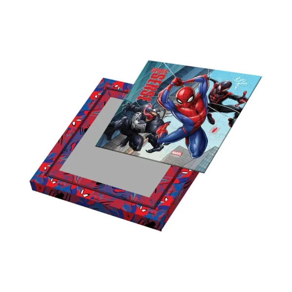 Luna Παζλ 64 Τεμ Με Κορνίζα Spiderman - 508279