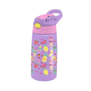 Must Sweets Παγούρι Ανοξείδωτο Θερμός 400ml Με Καλαμάκι - 585693