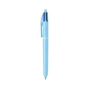 Bic 4 Colours Pastel Στυλό Με 4 Χρώματα Γαλάζιο