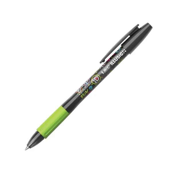 Bic Illusion Erasable Στυλό Μαύρο