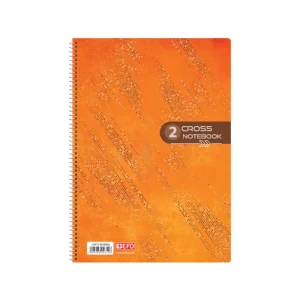 Efo Τετράδιο Σπιράλ 21x29 Cross Notebook 2 Θέματα - 324612