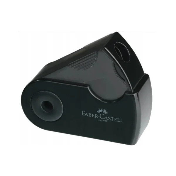 Faber Castell Sleeve Mini Ξύστρα Μονή Μαύρη - 182774