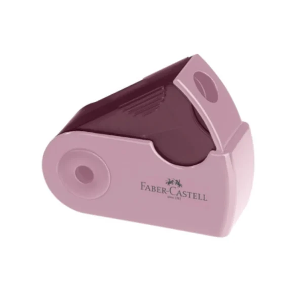 Faber Castell Sleeve Mini Ξύστρα Μονή Ροζ - 182774