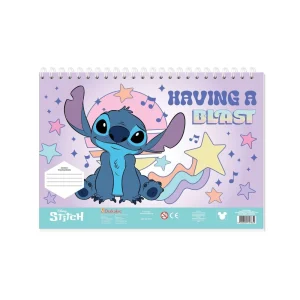 Διακάκης Lilo & Stitch Μπλοκ Ζωγραφικής 23x33cm 40 Φύλλα - 564982