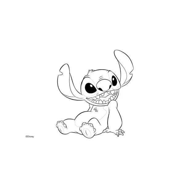 Διακάκης Lilo & Stitch Μπλοκ Ζωγραφικής 23x33cm 40 Φύλλα - 564982
