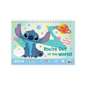 Διακάκης Lilo & Stitch Μπλοκ Ζωγραφικής 23x33cm 40 Φύλλα - 564983