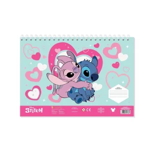 Διακάκης Lilo & Stitch Μπλοκ Ζωγραφικής 23x33cm 40 Φύλλα - 564983