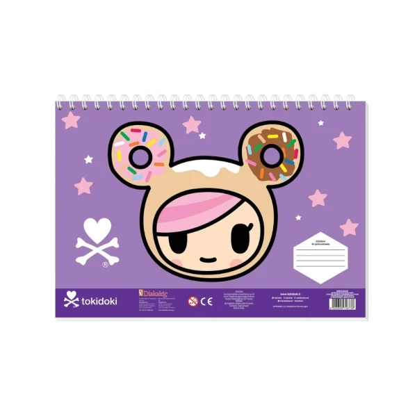 Διακάκης Tokidoki Μπλοκ Ζωγραφικής 23x33cm 40 Φύλλα - 470330