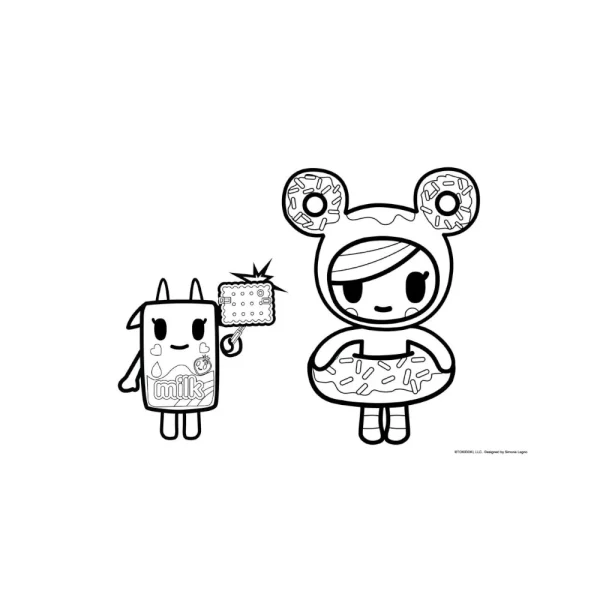 Διακάκης Tokidoki Μπλοκ Ζωγραφικής 23x33cm 40 Φύλλα - 470330