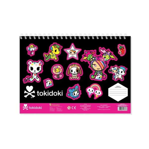Διακάκης Tokidoki Μπλοκ Ζωγραφικής 23x33cm 40 Φύλλα - 470330