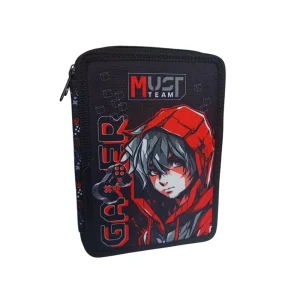 Must Team Κασετίνα Διπλή Γεμάτη Gamer - 586330