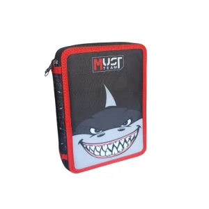 Must Team Κασετίνα Διπλή Γεμάτη Shark - 586340