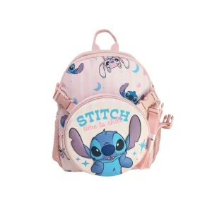 Must Team Stitch Τσάντα Πλάτης Νηπίου 1 Θήκη Με Αποσπώμενο Τσαντάκι Μέσης - 565163