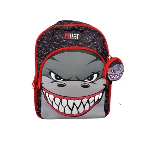 Must Team Τσάντα Πλάτης Δημοτικού 3 Θήκες Shark - 586180