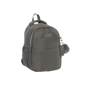 Must Team Τσάντα Πλάτης Monochrome Mini 1 Κεντρική Θήκη Χακί - 586534