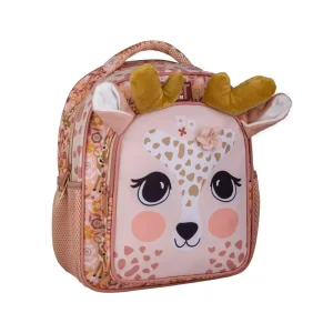 Must Team Τσάντα Πλάτης Νηπίου 2 Θήκες Cute Deer - 586207
