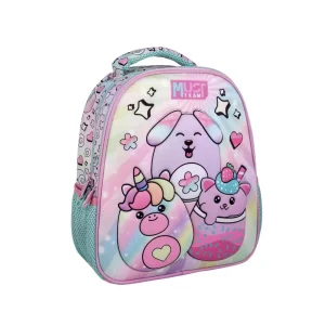 Must Team Τσάντα Πλάτης Νηπίου 2 Θήκες Squishcuties - 586211