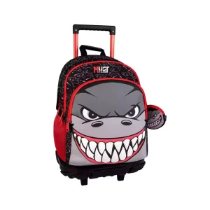 Must Team Τσάντα Τρόλεϊ Δημοτικού 3 Θήκες Shark - 586188