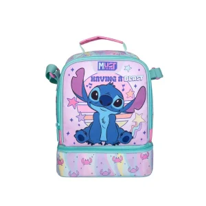 Must Team Lilo & Stitch Τσαντάκι Φαγητού Ισοθερμικό Με 2 Θήκες - 565056