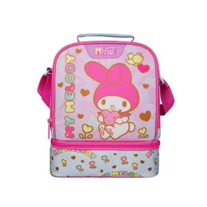 Must Team My Melody Τσαντάκι Φαγητού Ισοθερμικό Με 2 Θήκες - 490150