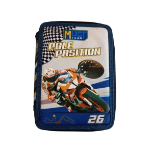 Must Team Position Σχολική Κασετίνα Διπλή Γεμάτη - 586733