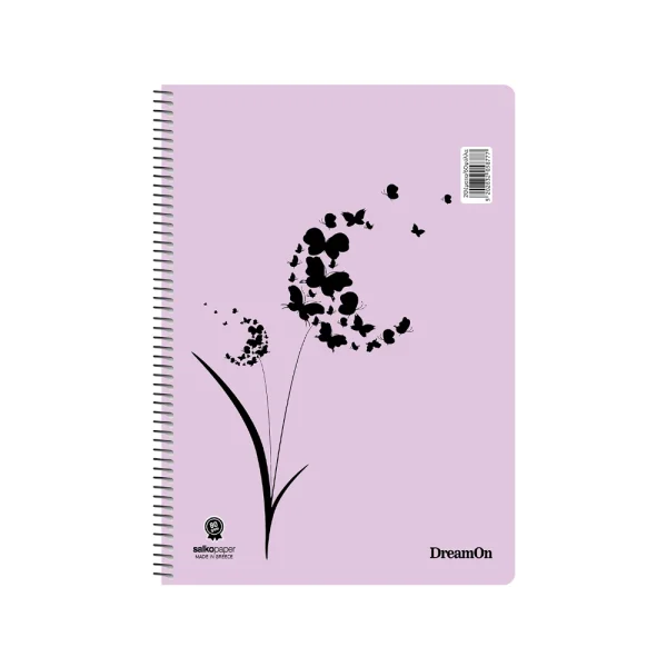Salko Dream On Τετράδιο Σπιράλ 17x25 3 Θέματα - 5873